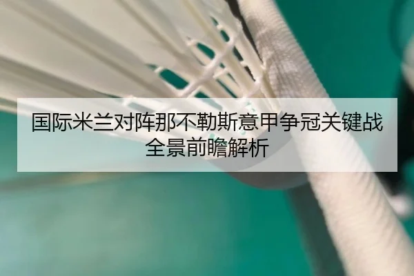 国际米兰对阵那不勒斯意甲争冠关键战全景前瞻解析